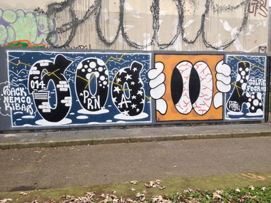 Graffiti Wall - Photo by drkool