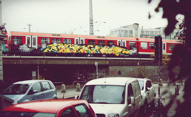 Graffiti Train - Photo by drkool