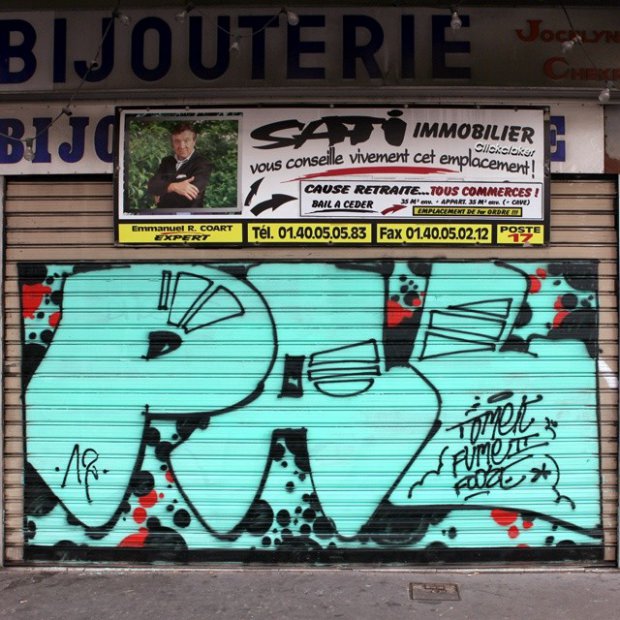 Graffiti Bombing - Photo by drkool - pal