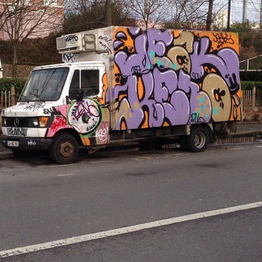 Graffiti Bombing - Photo by drkool