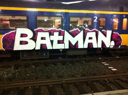Graffiti Train - Photo by drkool - batman