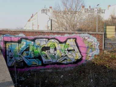 Graffiti Wall - Photo by drkool - zoom, hsk