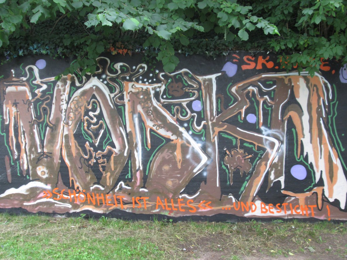 Graffiti Wall - Photo by drkool - vodka