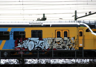Graffiti Train - Photo by drkool