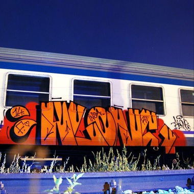 Graffiti Train - Photo by drkool
