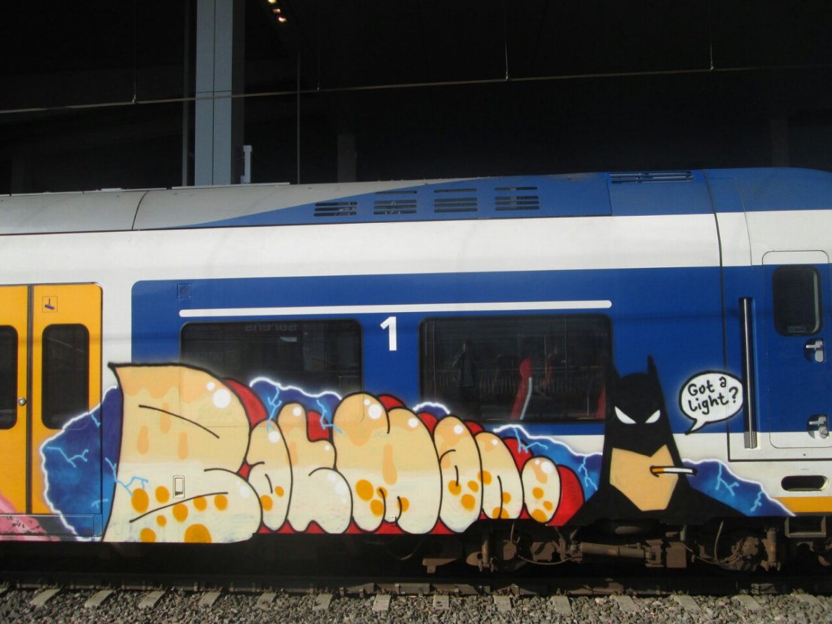 Graffiti Train - Photo by drkool