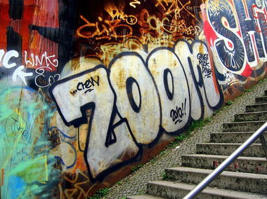 Graffiti Bombing - Photo by drkool - zoom
