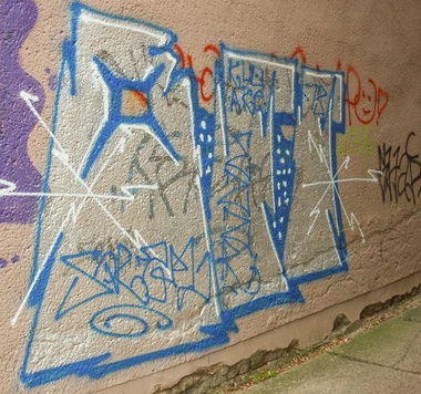 Graffiti Bombing - Photo by drkool