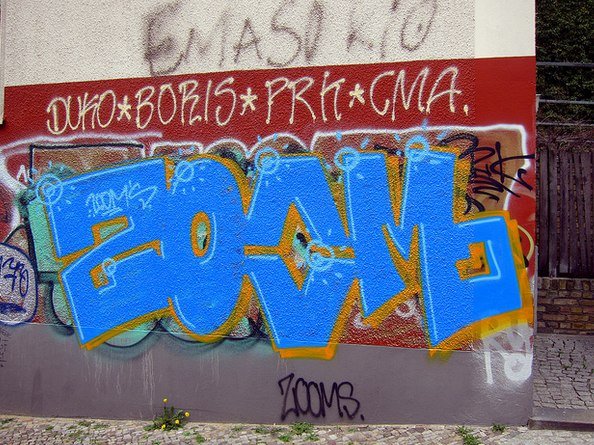Graffiti Bombing - Photo by drkool