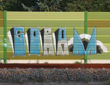 Graffiti Bombing - Photo by drkool