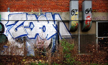 Graffiti Bombing - Photo by drkool