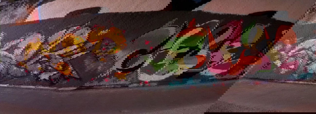 Graffiti Wall - Photo by drwesh - Sker, Wesh