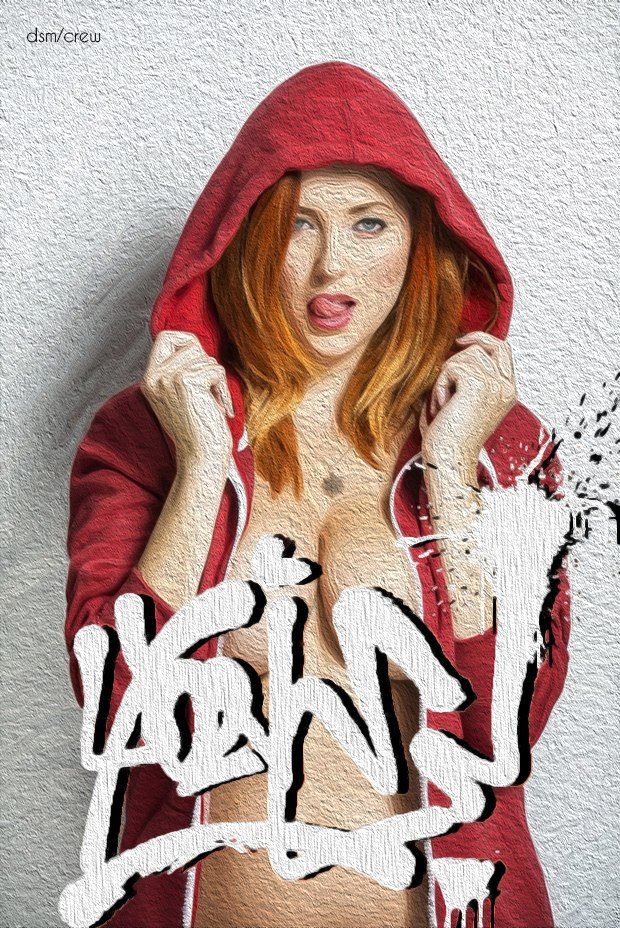 Graffiti Wall in Olsztyn - Photo by dsmcrew - pone, dsm, dsm (2015)