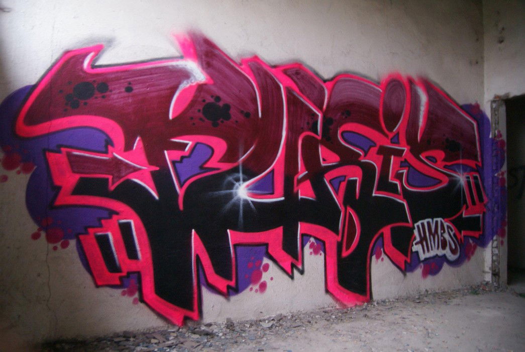 Graffiti Bombing in Poland - Photo by dubtroe - furis, rufis, hmbs (2012)