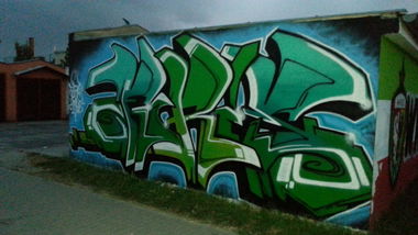 Graffiti Wall in Sroda Slaska - Photo by dubtroe - furis, rufis, hmbs (2013)