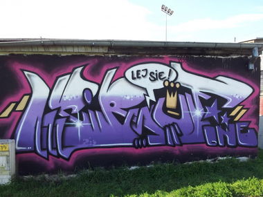 Graffiti Wall in Sroda Slaska - Photo by dubtroe - furis, rufis, siruf (2012)