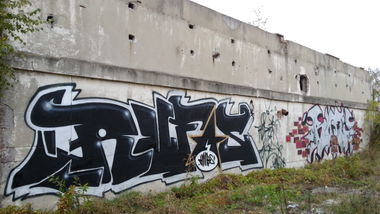 Graffiti Wall in Poland - Photo by dubtroe - rufis, furis, hmbs (2013)