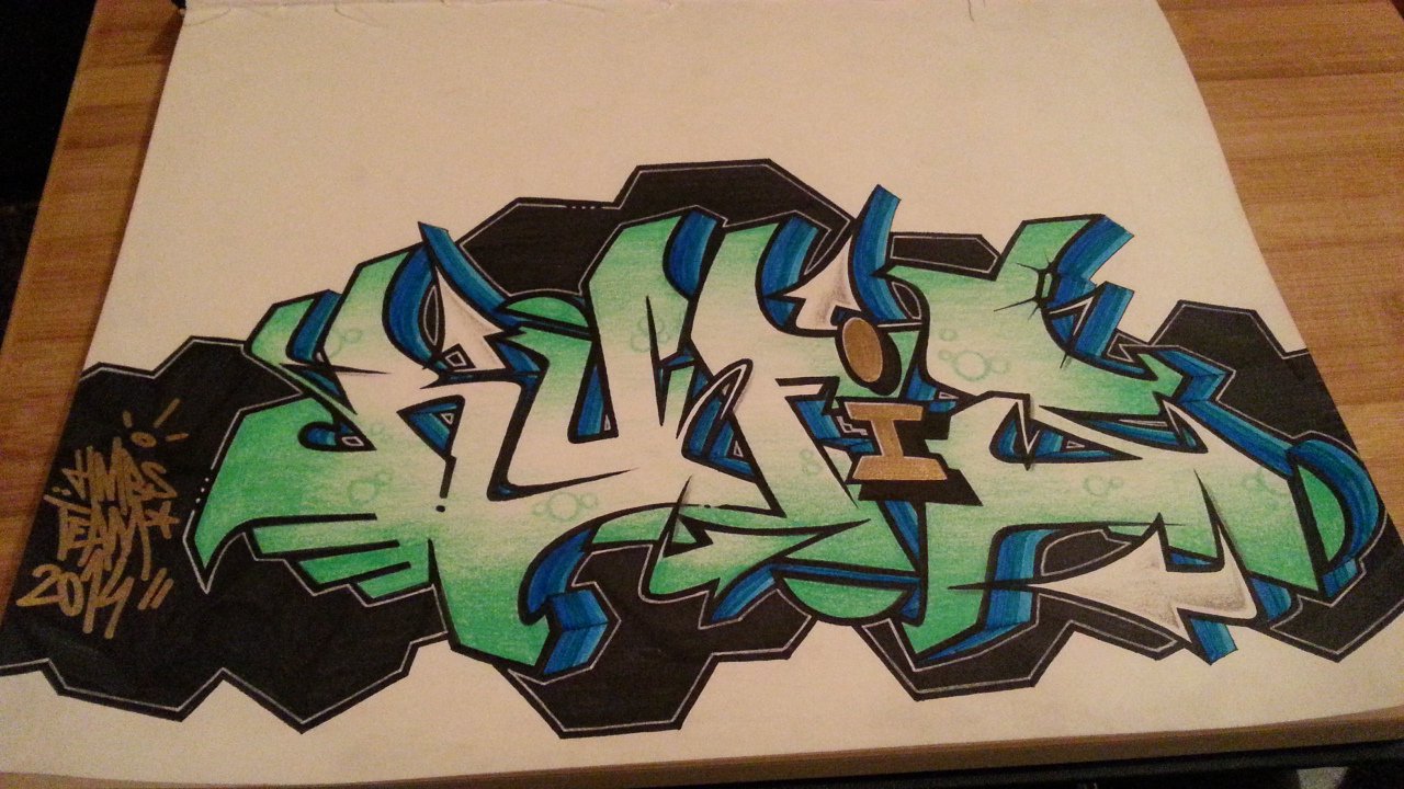 Graffiti Sketch - Photo by dubtroe - furis, rufis, hmbs (2014)