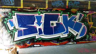 Graffiti Wall - Photo by dubtroe (2017)