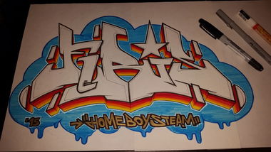 Graffiti Sketch - Photo by dubtroe (2015)