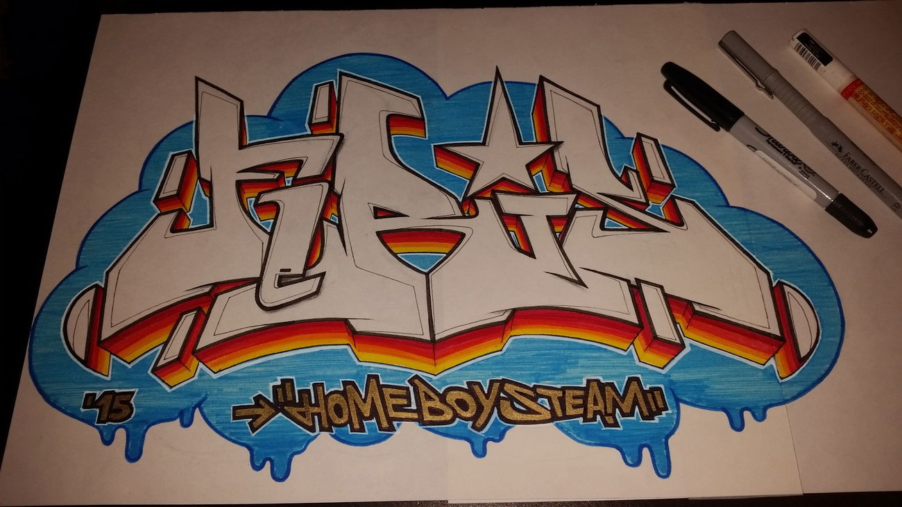 Graffiti Sketch - Photo by dubtroe (2015)