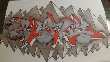 Graffiti Sketch - Photo by dubtroe