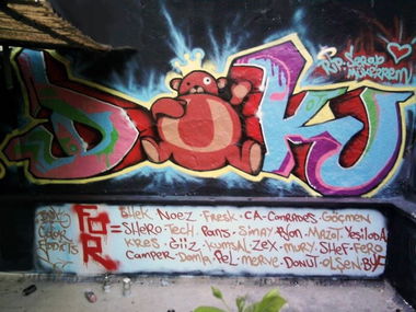 Graffiti Wall - Photo by dukstill - dukstillgraffitidukonehiphopgraffititurkeydogukanoraklidogukanorakliturkeyphotographer