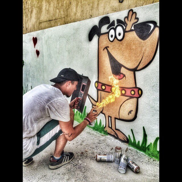 Graffiti Wall - Photo by dukstill (2015)