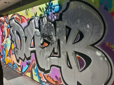 Graffiti Wall in Aalborg - Photo by dumberone (2013)