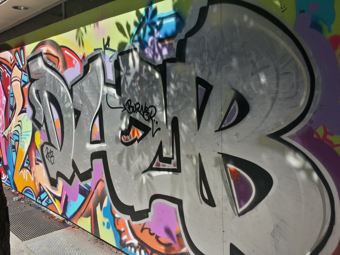 Graffiti Wall in Aalborg - Photo by dumberone (2013)