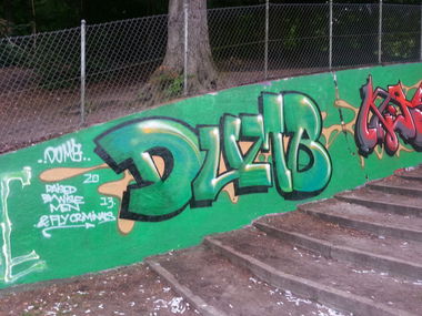 Graffiti Wall in Aalborg - Photo by dumberone