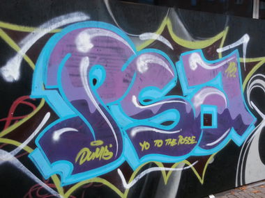Graffiti Wall in Aalborg - Photo by dumberone (2013)