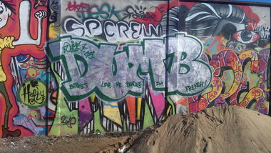 Graffiti Wall in Aalborg - Photo by dumberone (2013)