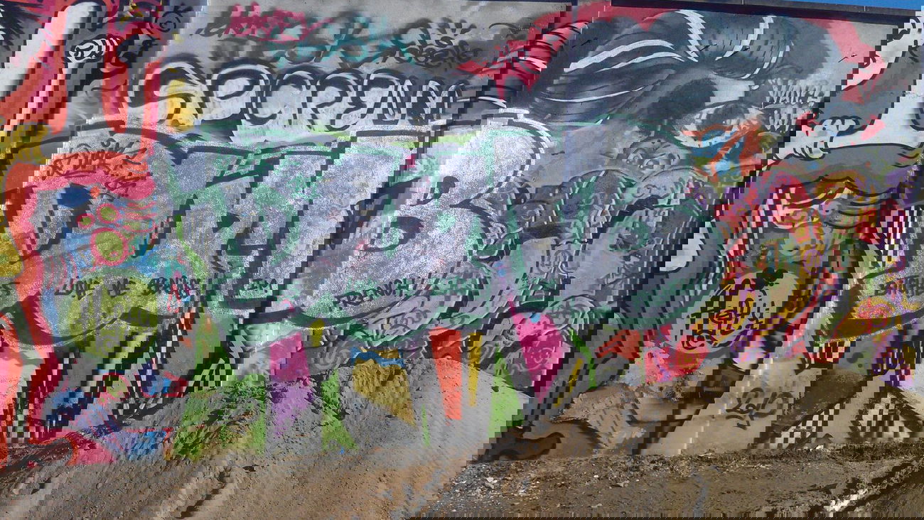 Graffiti Wall in Aalborg - Photo by dumberone (2013)