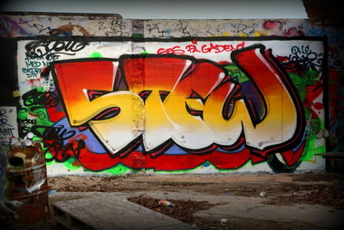 Graffiti Wall - Photo by dumberone