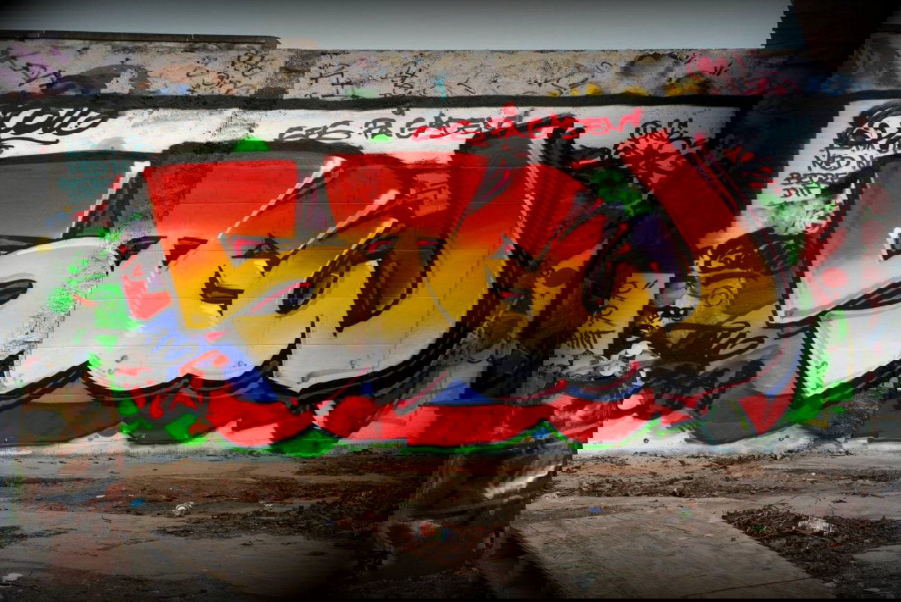 Graffiti Wall - Photo by dumberone