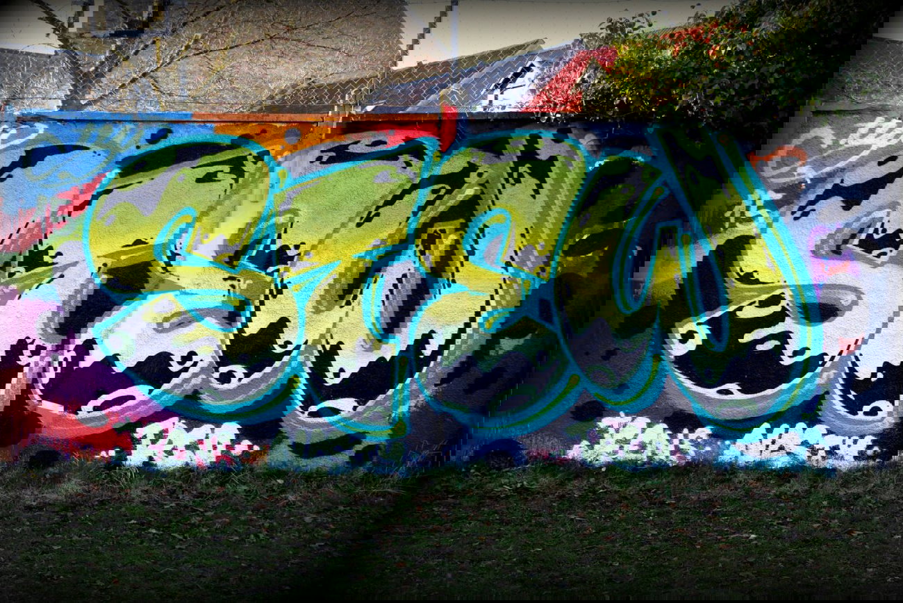 Graffiti Wall - Photo by dumberone