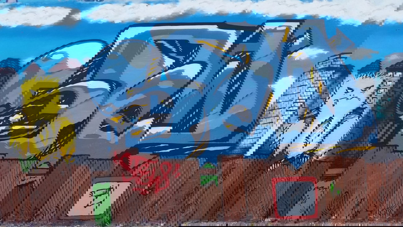 Graffiti Wall - Photo by dumberone