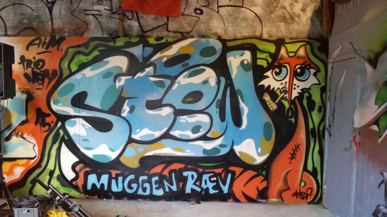 Graffiti Wall - Photo by dumberone