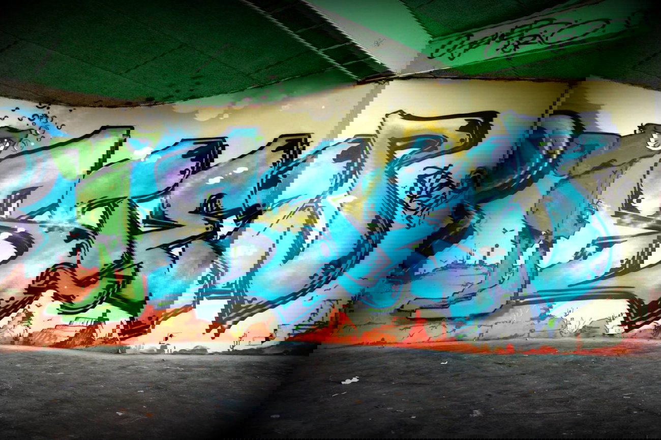 Graffiti Wall - Photo by dumberone