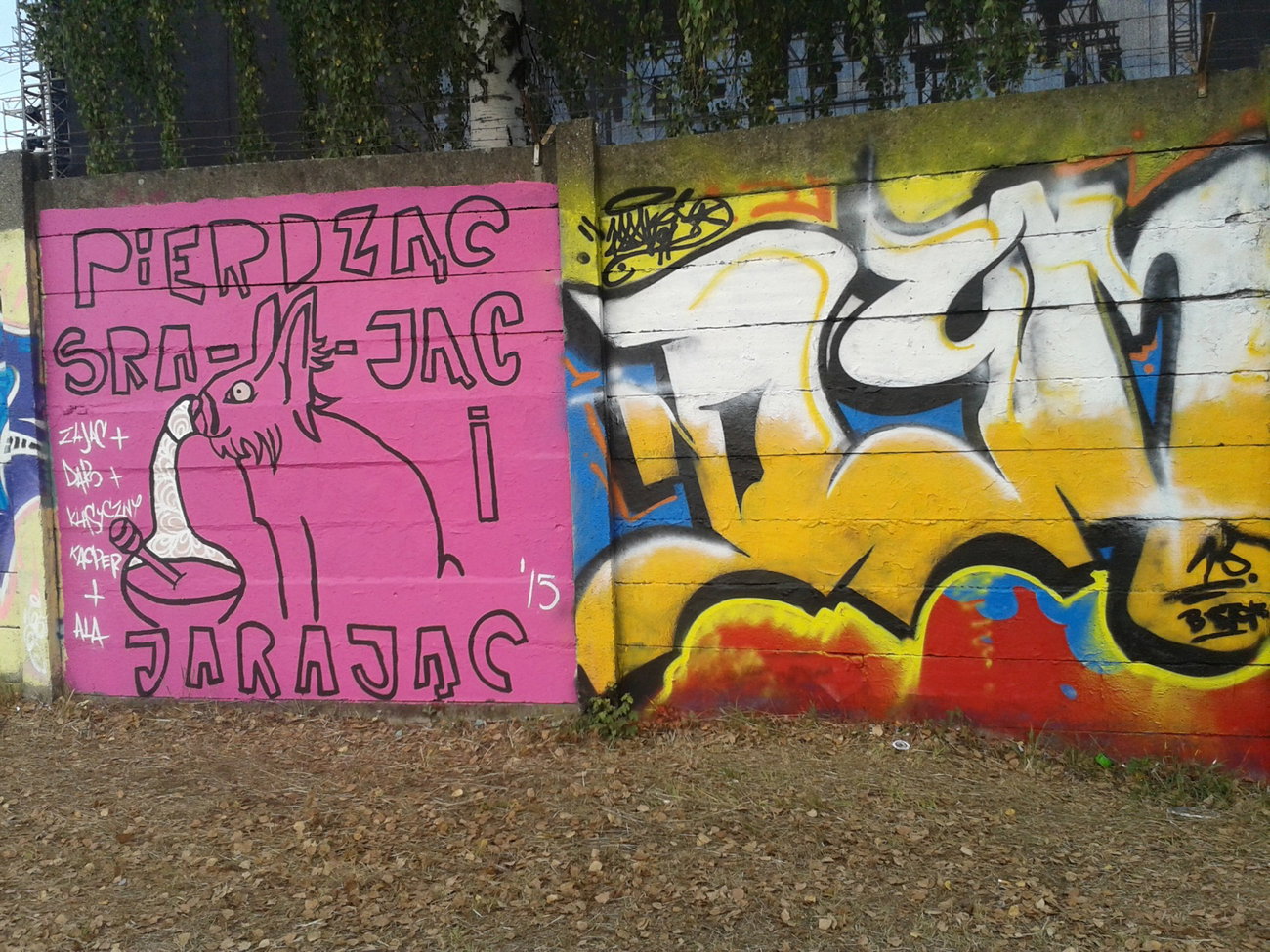 Graffiti Wall - Photo by dymsoon (2015)