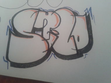 Graffiti Sketch - Photo by dymsoon