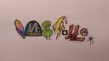 Graffiti Wall - Photo by dymsoon