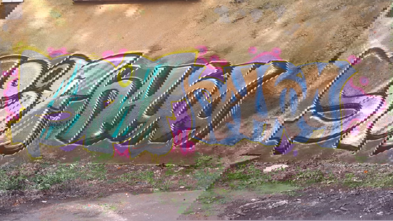 Graffiti Wall - Photo by dzik - spif, 170, dnb