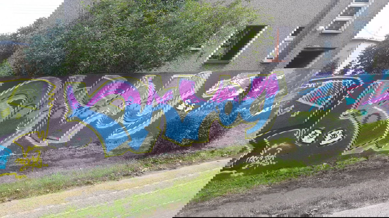 Graffiti Wall - Photo by dzik - hayog, wild