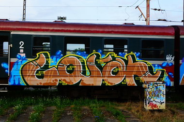 Graffiti Train - Photo by dzik - gojah, wild