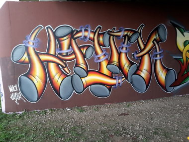 Graffiti Wall - Photo by dzik - Hajok, Wild