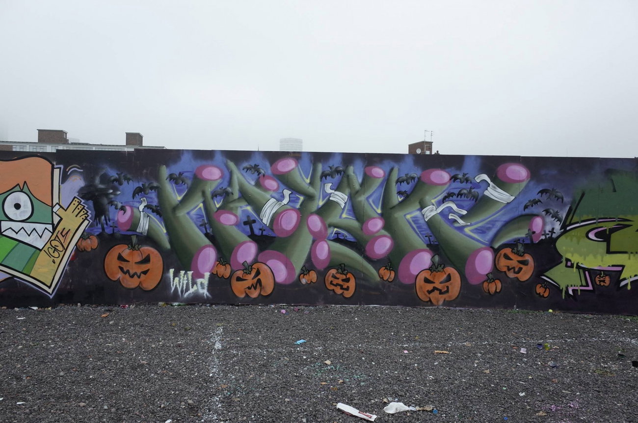 Graffiti Wall - Photo by dzik - Hayok, Wild