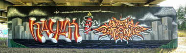 Graffiti Wall - Photo by dzik - Hajok, Kresh, Wild