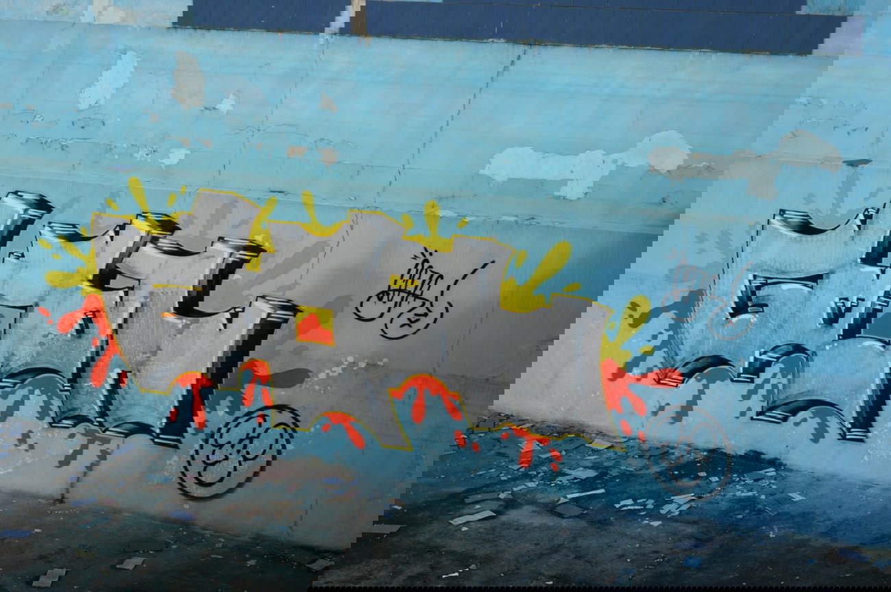 Graffiti Bombing - Photo by dzik - Gojah, Wild, Crew